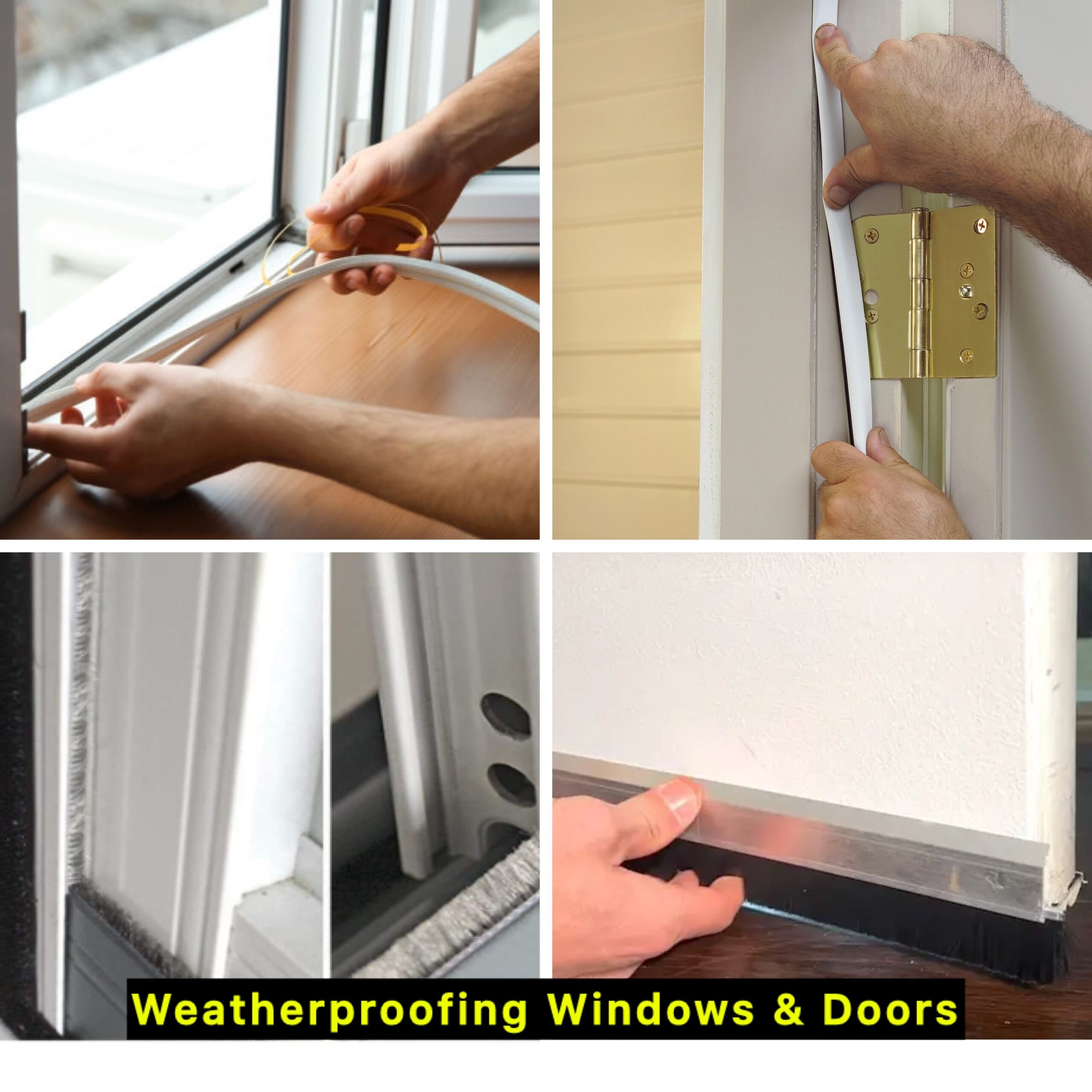 weatherproofing windows and doors Halton