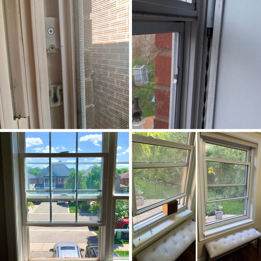 single and double hung window repair services Toronto.