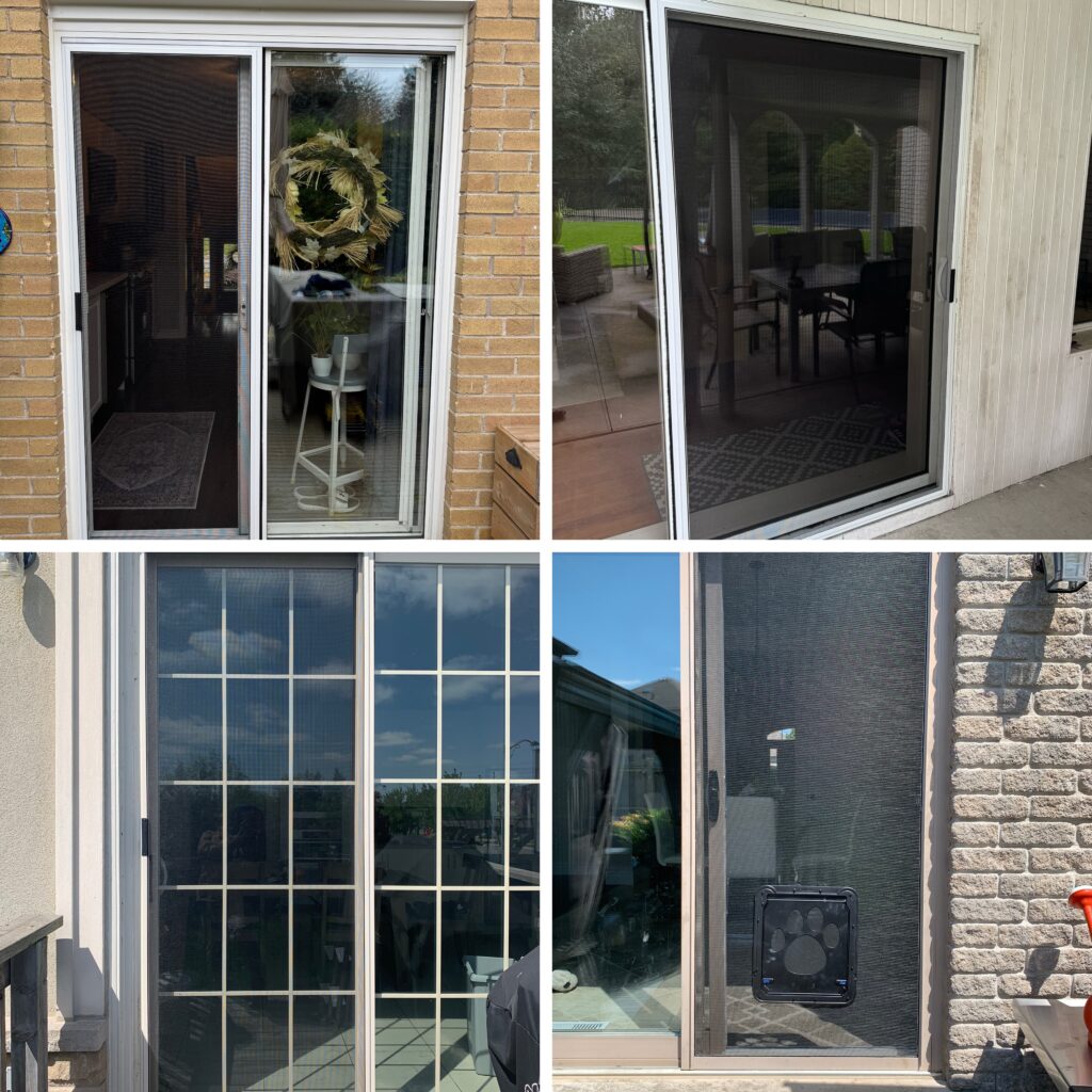 sliding screen door replacement service GTA.