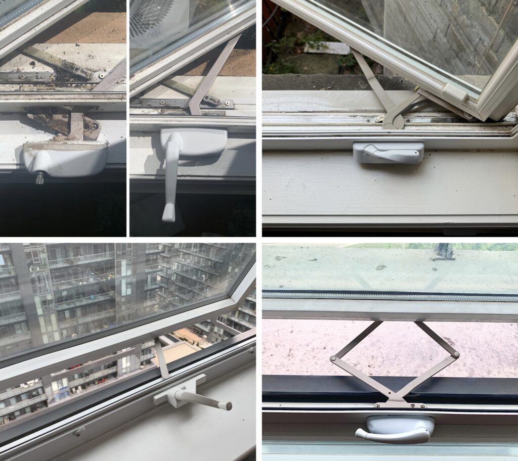 window crank operator repairs services GTA