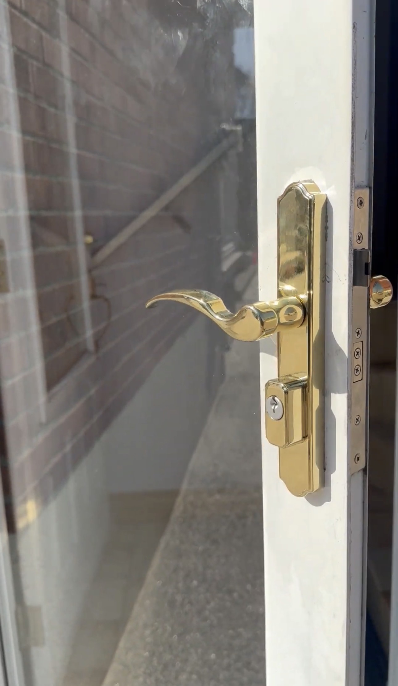 Can a Keyed Lock Be Installed on My Storm Door?